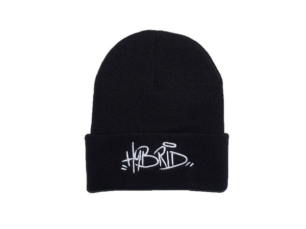 Black / White Hybrid Beanie