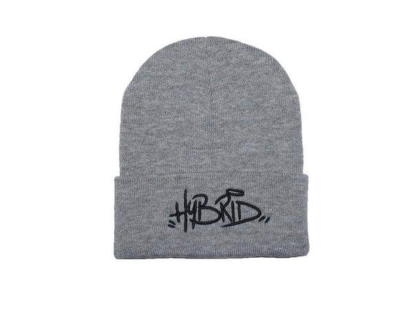 Grey / Black Hybrid Beanie