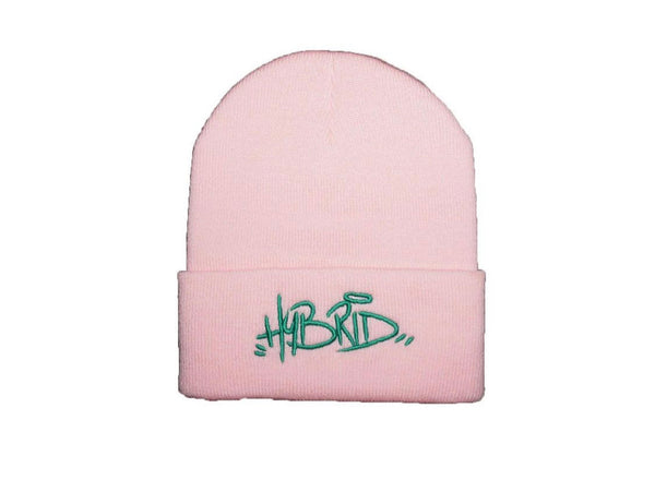 Pink / Green Hybrid Beanie